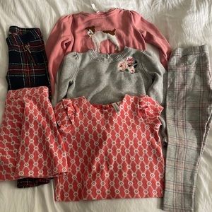 Janie and Jack bundle of 3 outfits size 4
